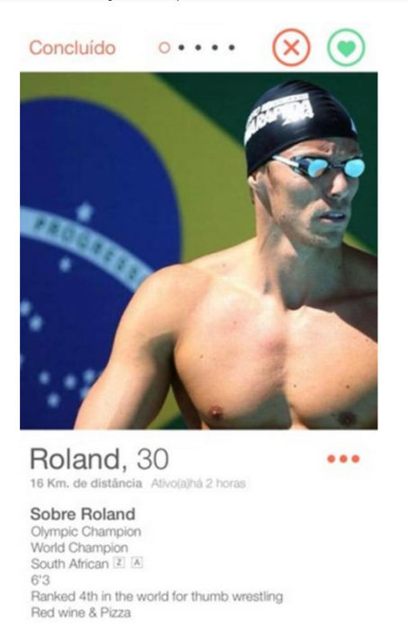 nadador olimpico roland