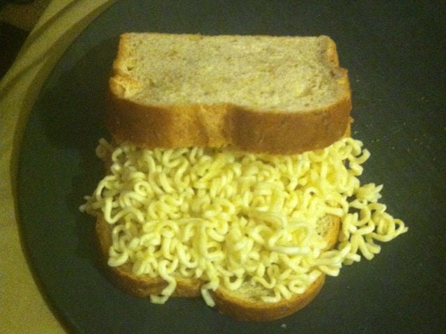 sandwich de sopa maruchan