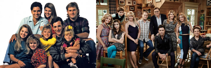 Foto del elenco de Full House y foto del elenco de Fuller House