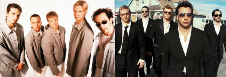 Los Backstreet Boys en los 90's y en 2016