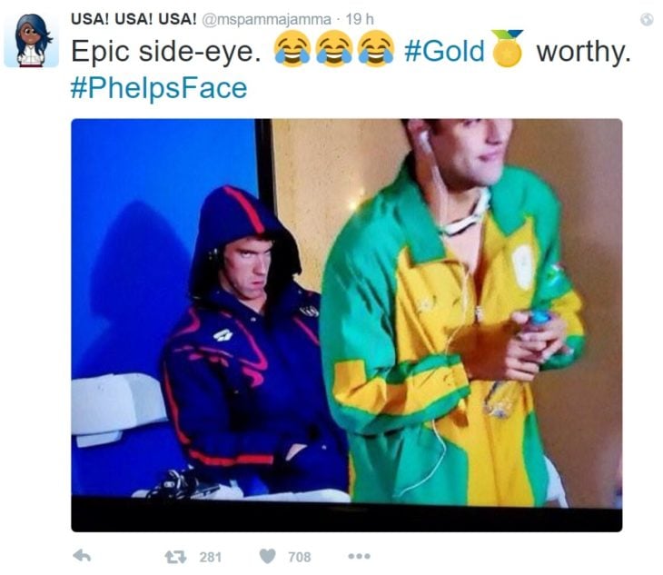 PhelpsFace epic side eye