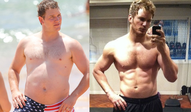 chris pratt antes y después