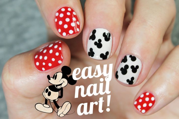 uñas disney