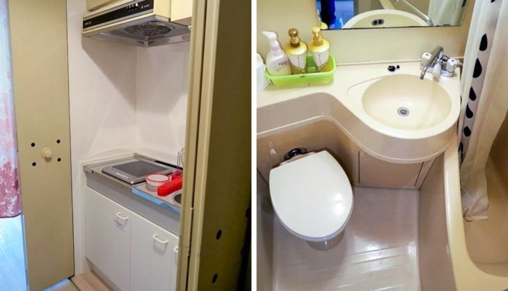 baño de apartamento en japón