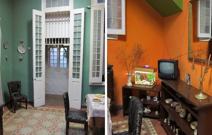 interior de casa de cuba