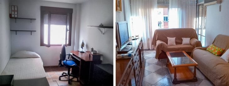 recámara apartamento español