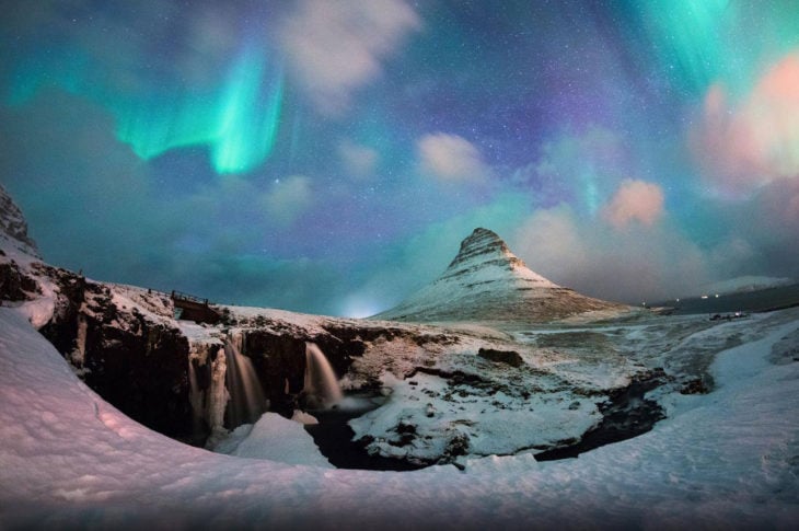 luces del norte en islandia