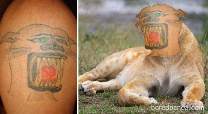 leon tatuado