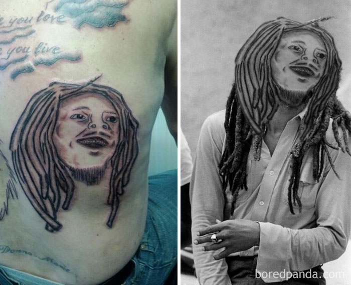 bob marley tatu