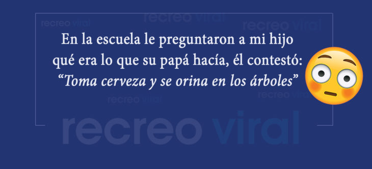 Cosas niños dicen o hacen - mi papa se orina en los arboles