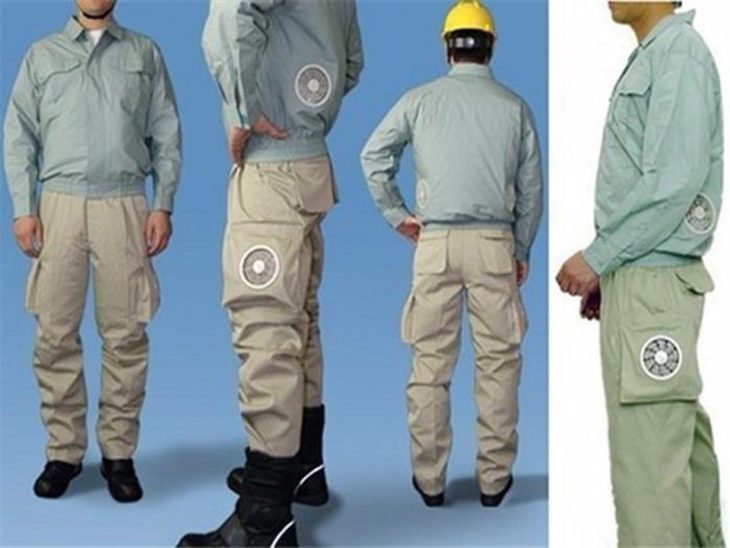 pantalones con ventilación 