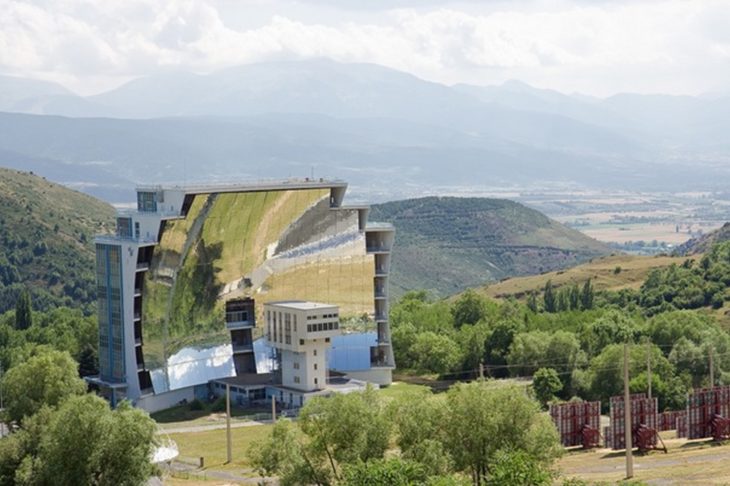 horno solar francia 