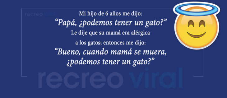 Cosas niños dicen o hacen - podemos tener un gato?