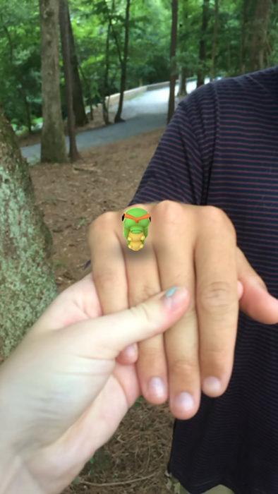 pokemón como anillo