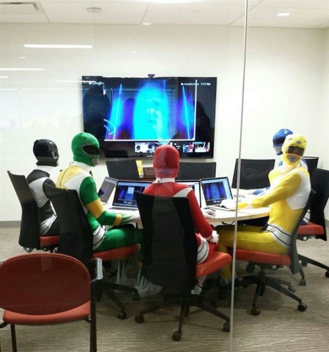 power rangers en junta