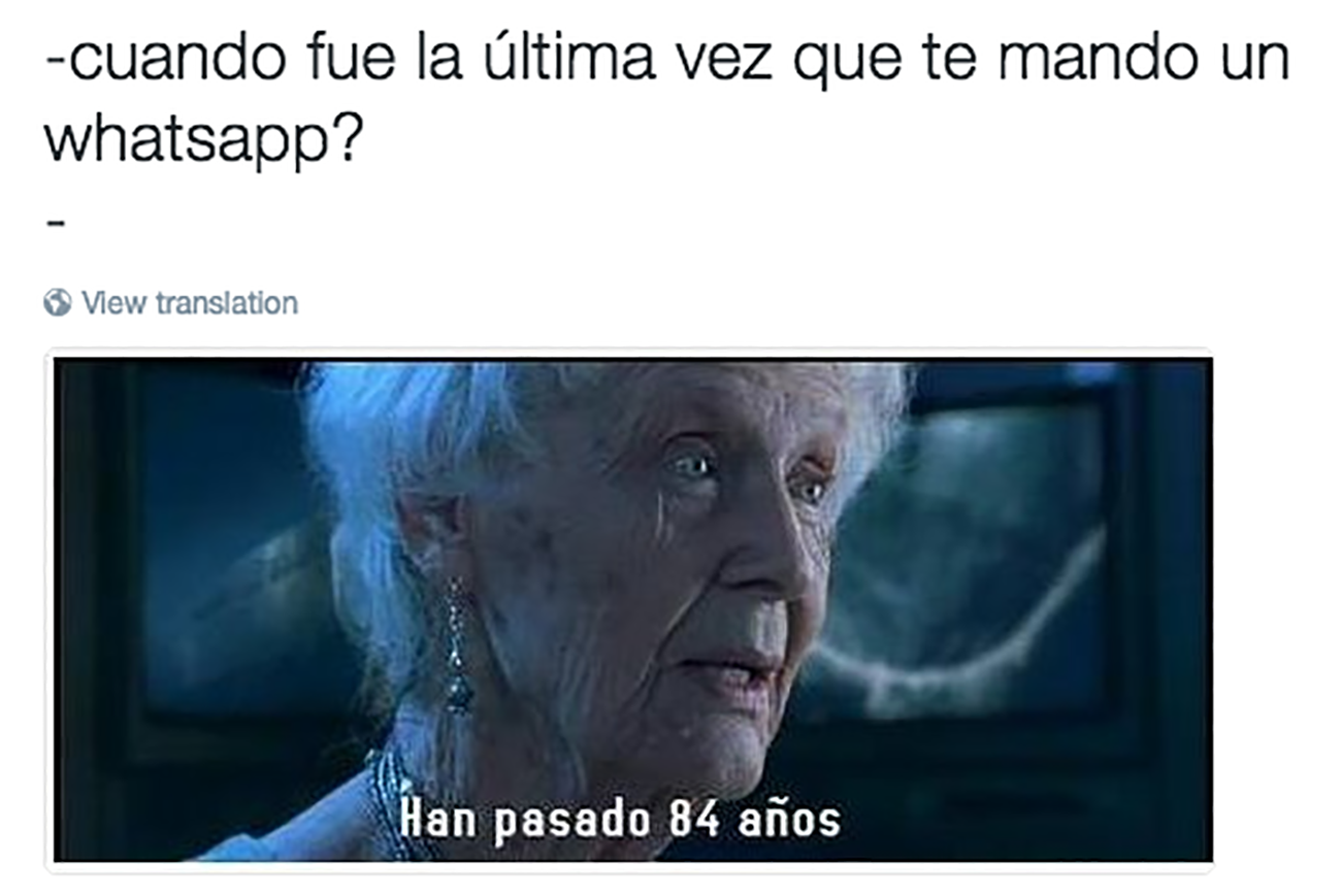 Cuanto tiempo tienes