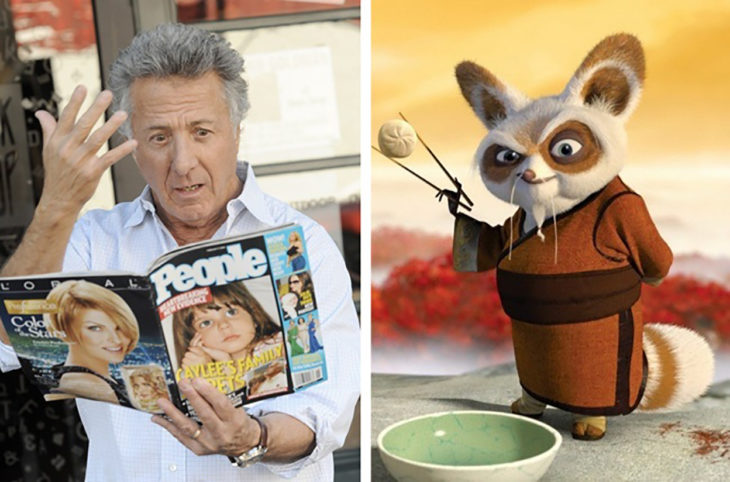 dustin hoffman kung fu panda