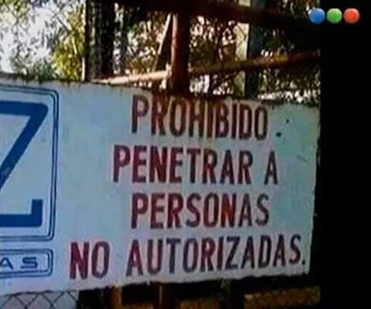 prohibido penetrar a personas no autorizadas