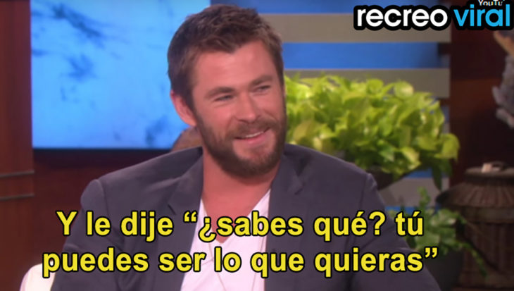 chris entrevista sobre su hija