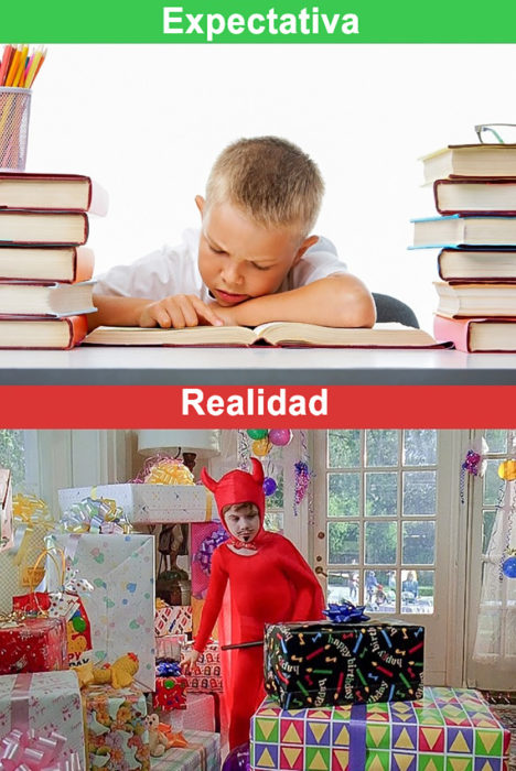 expectativa vs realidad