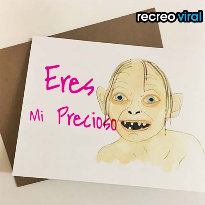 tarjeta my precious 