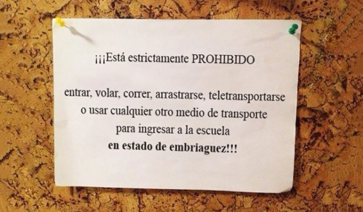 prohibido teletransportarse 