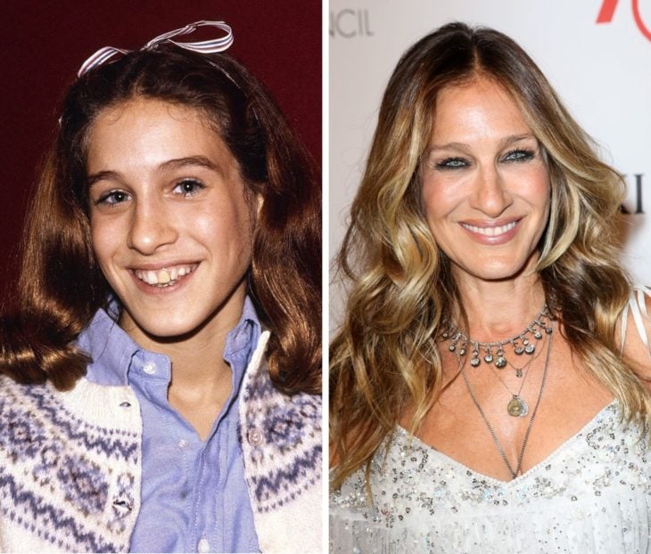 Sarah Jessica Parker antes y después de ser famosa