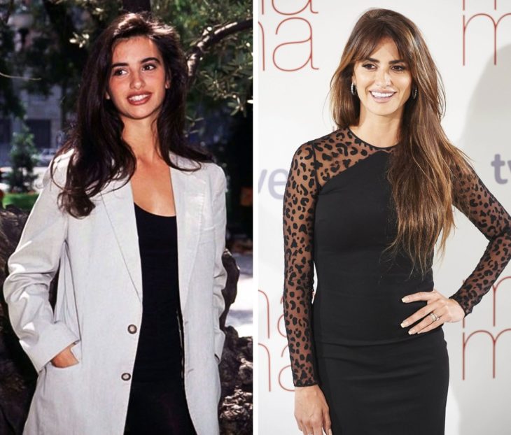 Penèlope Cruz antes y después de ser famosa