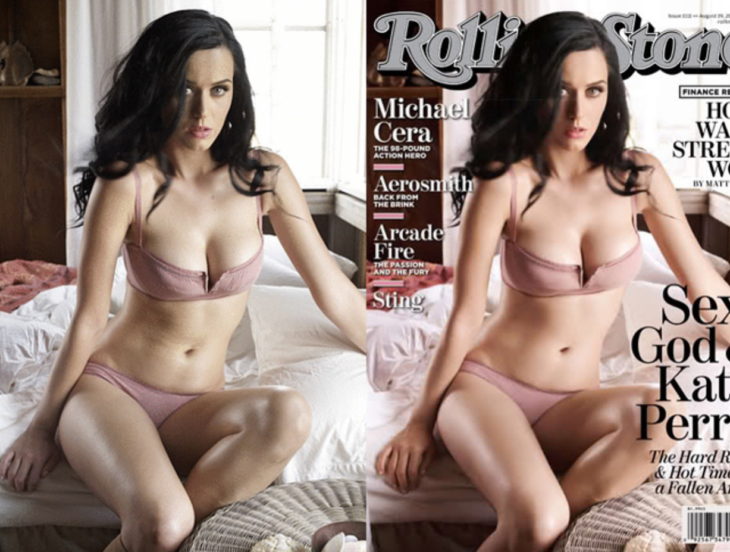 Celebridades usan photoshop - Katy Perry