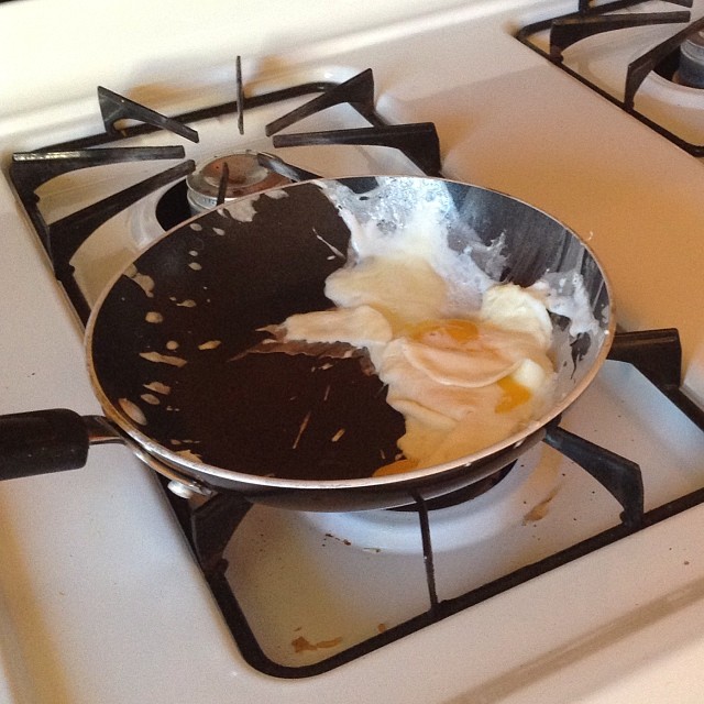 Fails en la cocina - huevos asquerosos