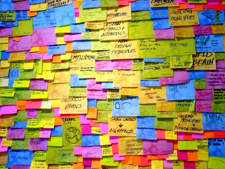 COLCA POST IT CON LAS IDEAS PRINCIPALES