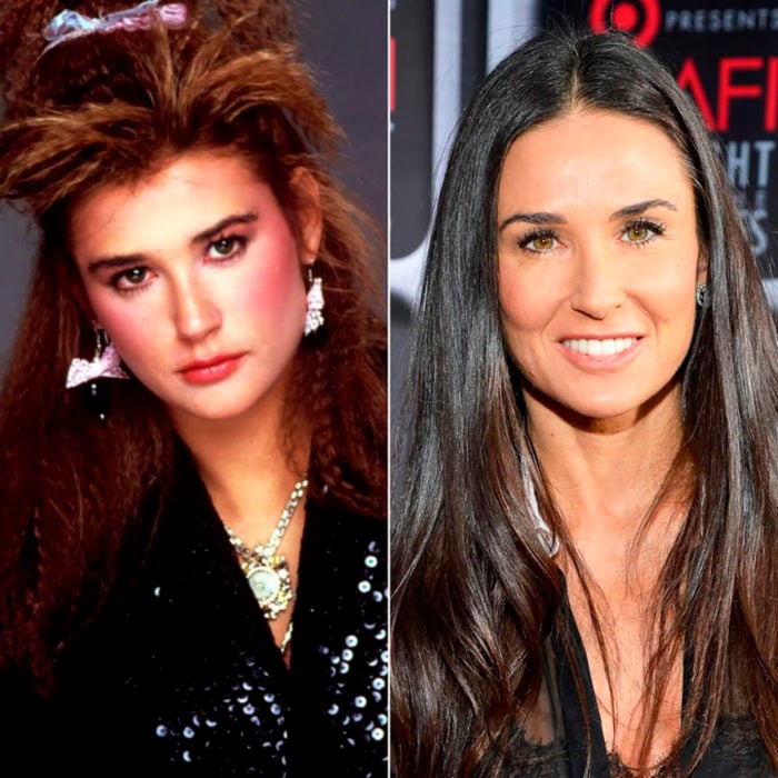 demi moore antes y después