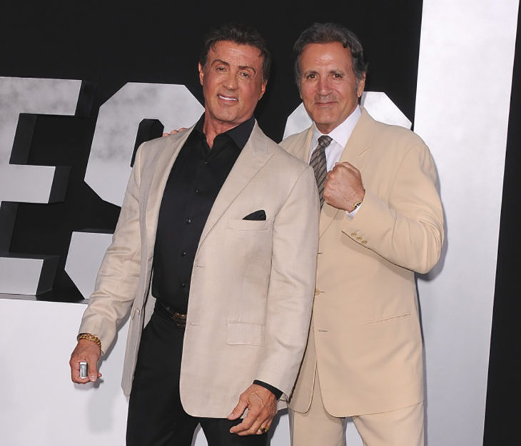  Sylvester Stallone y su hermano menor Frank