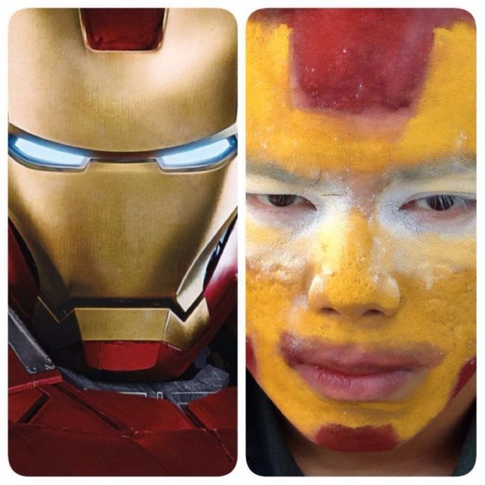 cosplay barato de iron man