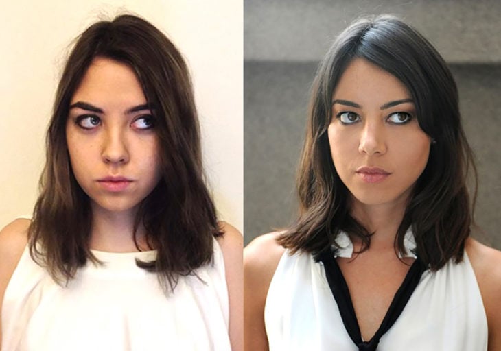 mujer parecida a aubrey plaza y aubrey plaza