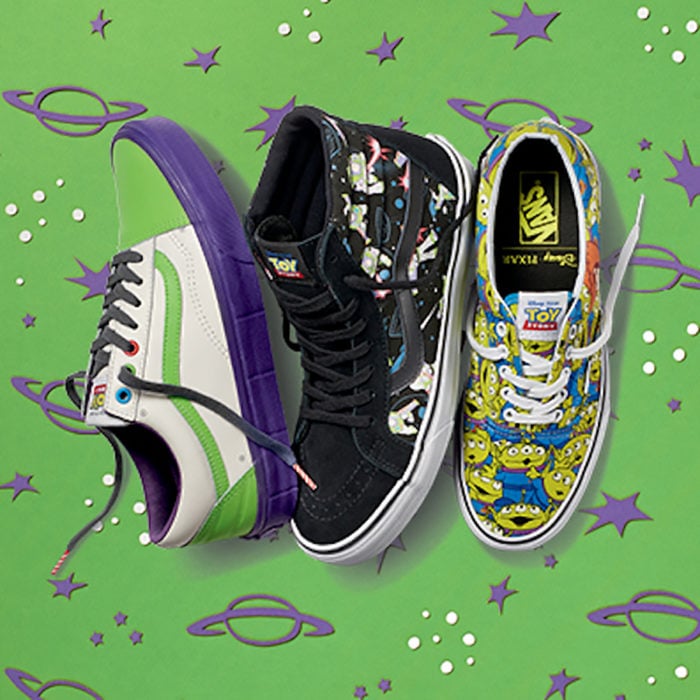 tres tenis de buzz light year