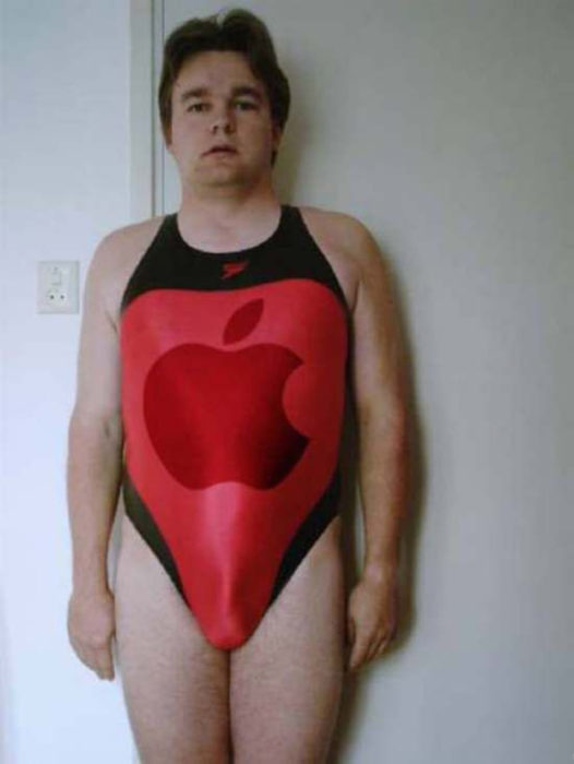 traje de baño de apple