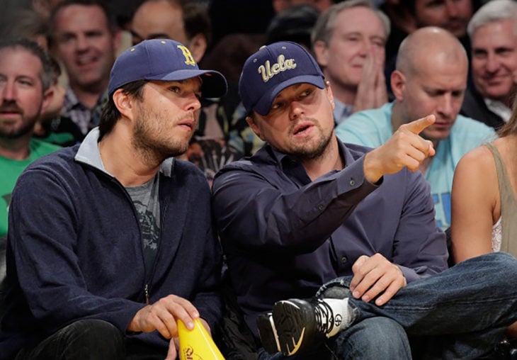 Leonardo DiCaprio y su hermano Adam Farrar