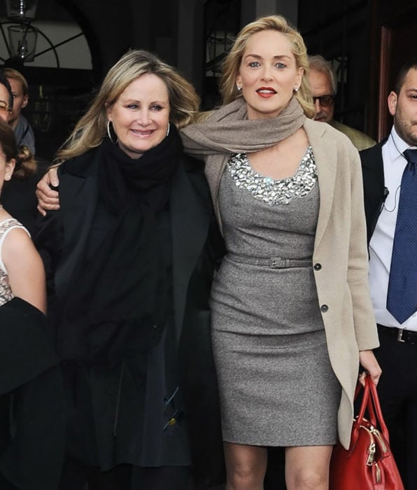 Sharon Stone y su hermana Kelly