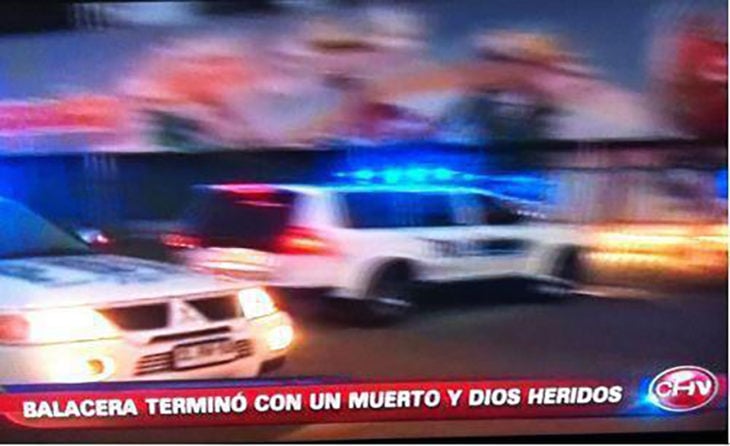 impresión de pantalla de noticiero