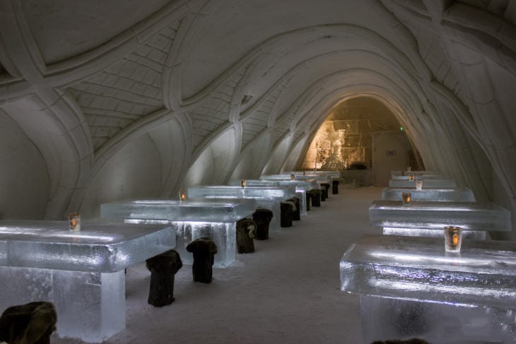 Restaurante de hielo