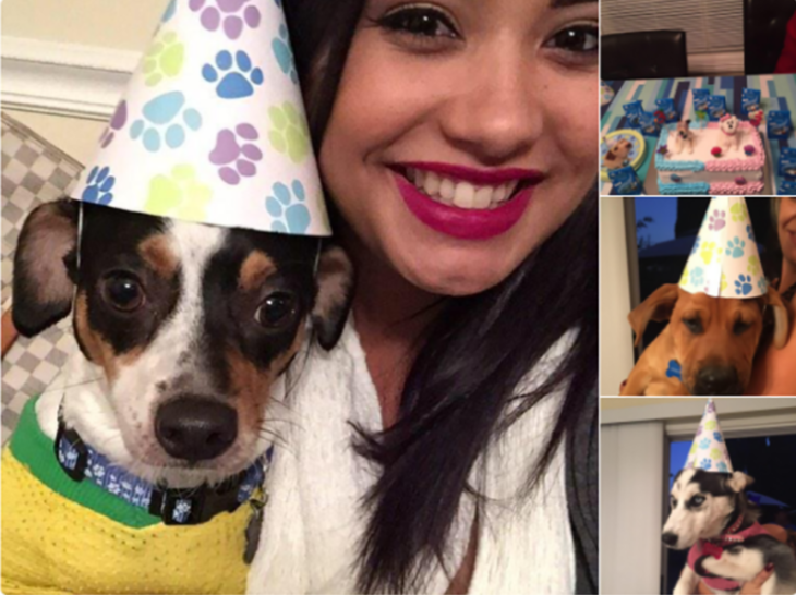 festejar el cumpleaños del perro