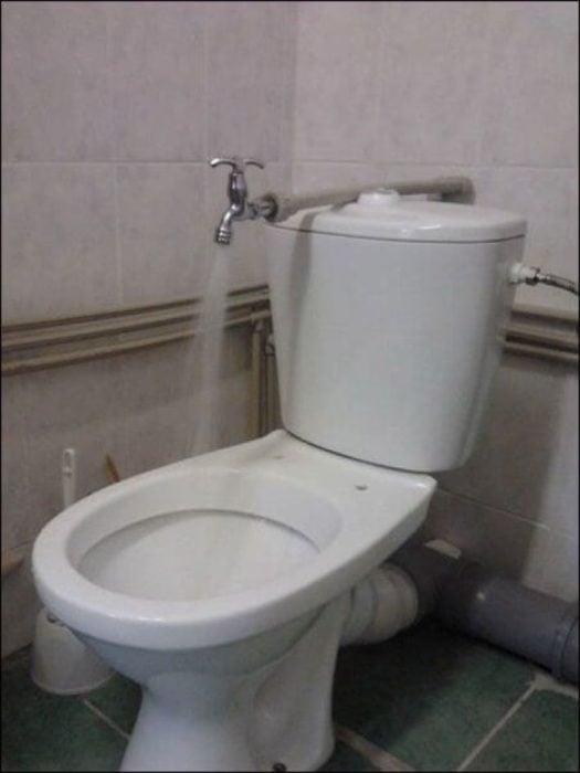 baño ahorrador de agua