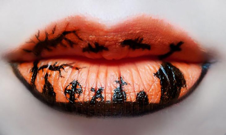 labios temáticos halloween 