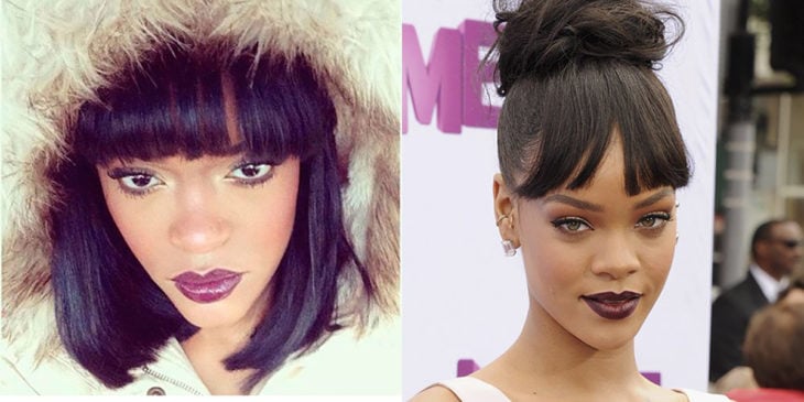 muchacha parecida a rihanna