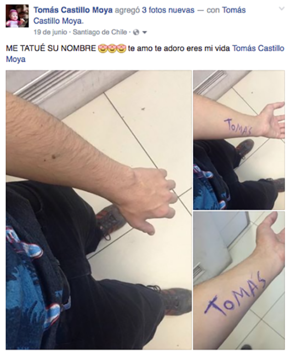 mano pintada con bolígrafo