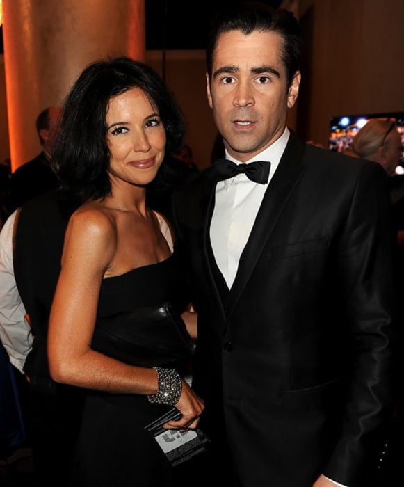 Collin Farrel y su hermana Claudine