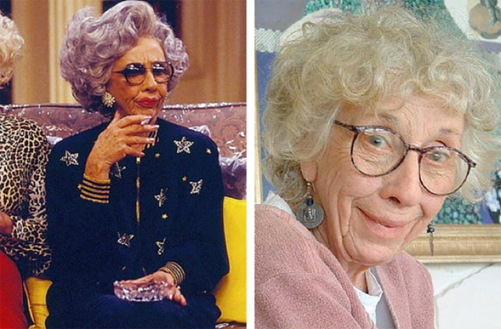 Ann Morgan Guilbert como la abuelita Yetta Rosenberg