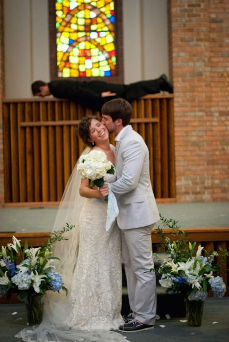 fotografía graciosa de boda