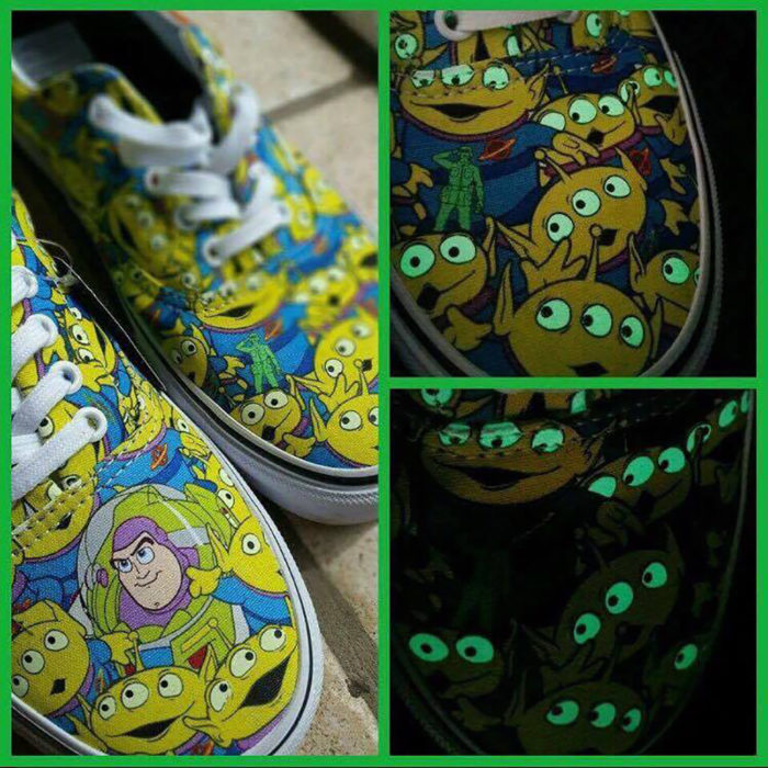 vans de marcianos y buzz toy story